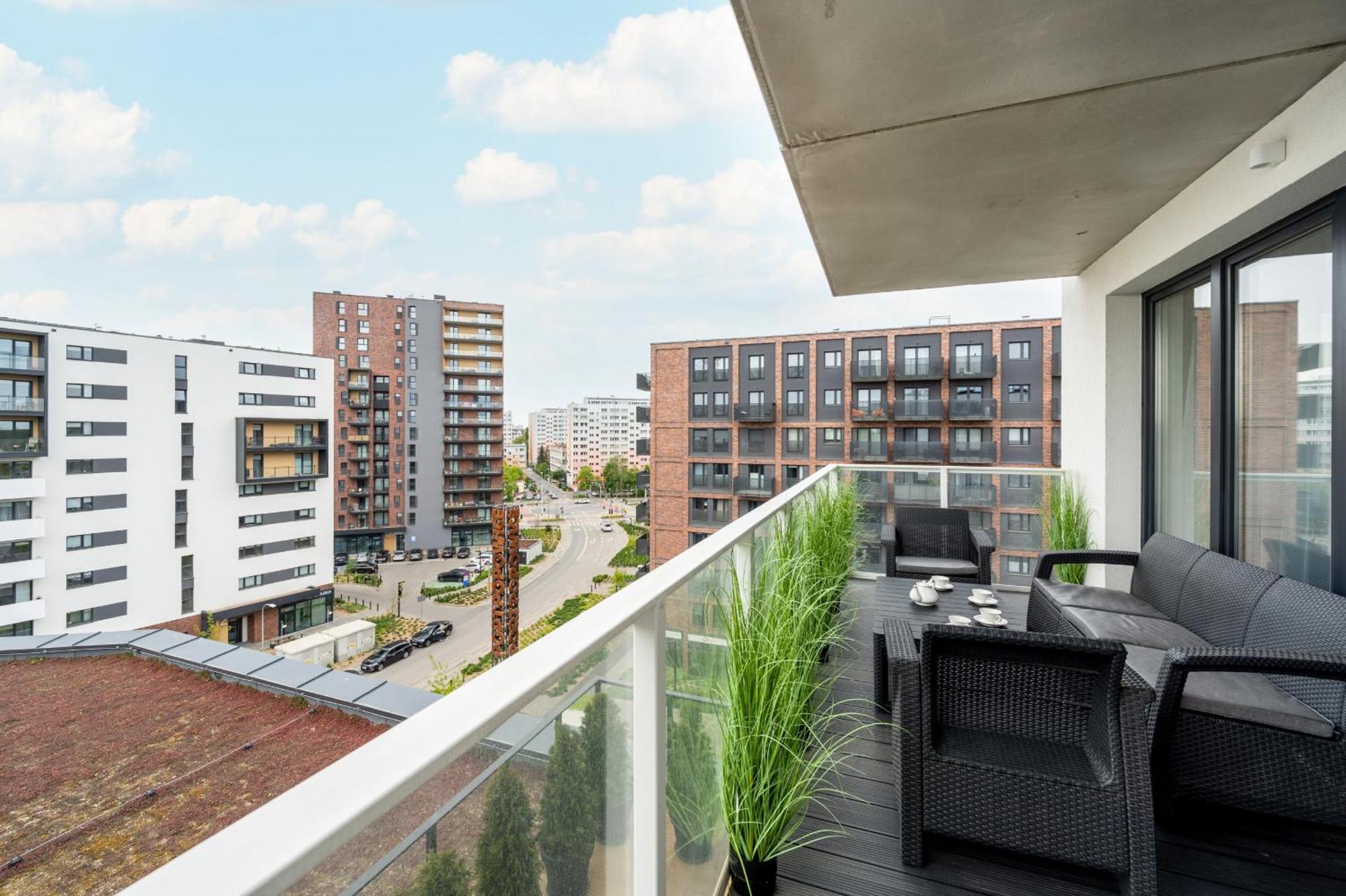 Luksusowy Apartament Z 3 Sypialniami, Klimatyzacja, Parkingiem I Biurkiem We Wroclawiu By Renters Prestige 외부 사진